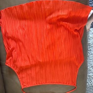 Good American Vibrant Orange Camisole